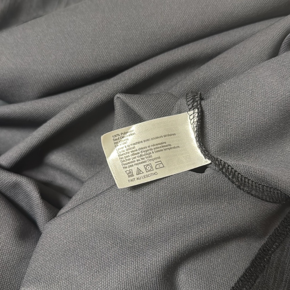 Gray Zip Pullover - Picture 4 of 4